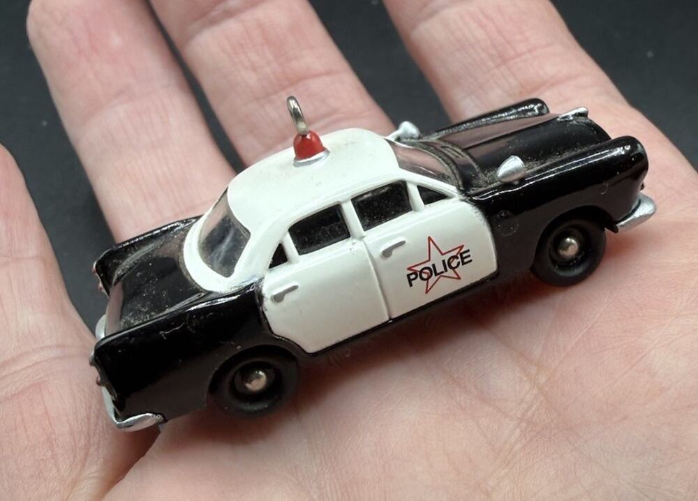 Limited Qty. Hallmark Mini Ornament Police Cruiser Special Ed No Box LO22
